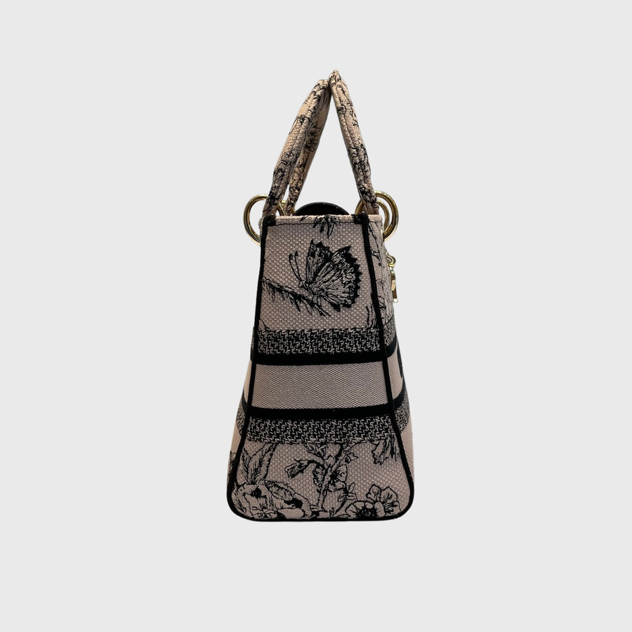Christian Dior Lady Canvas Pink GHW