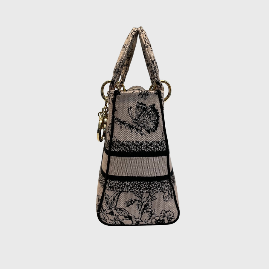 Christian Dior Lady Canvas Pink GHW