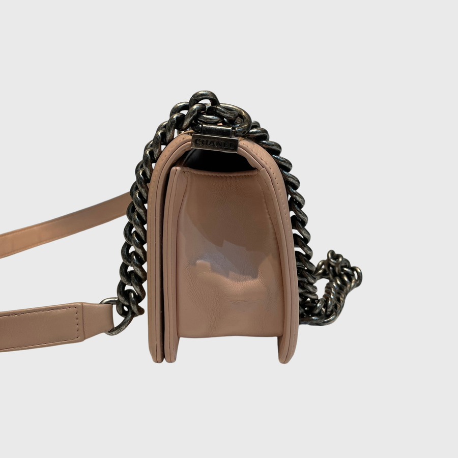 Chanel Boy Calfskin Pink MB