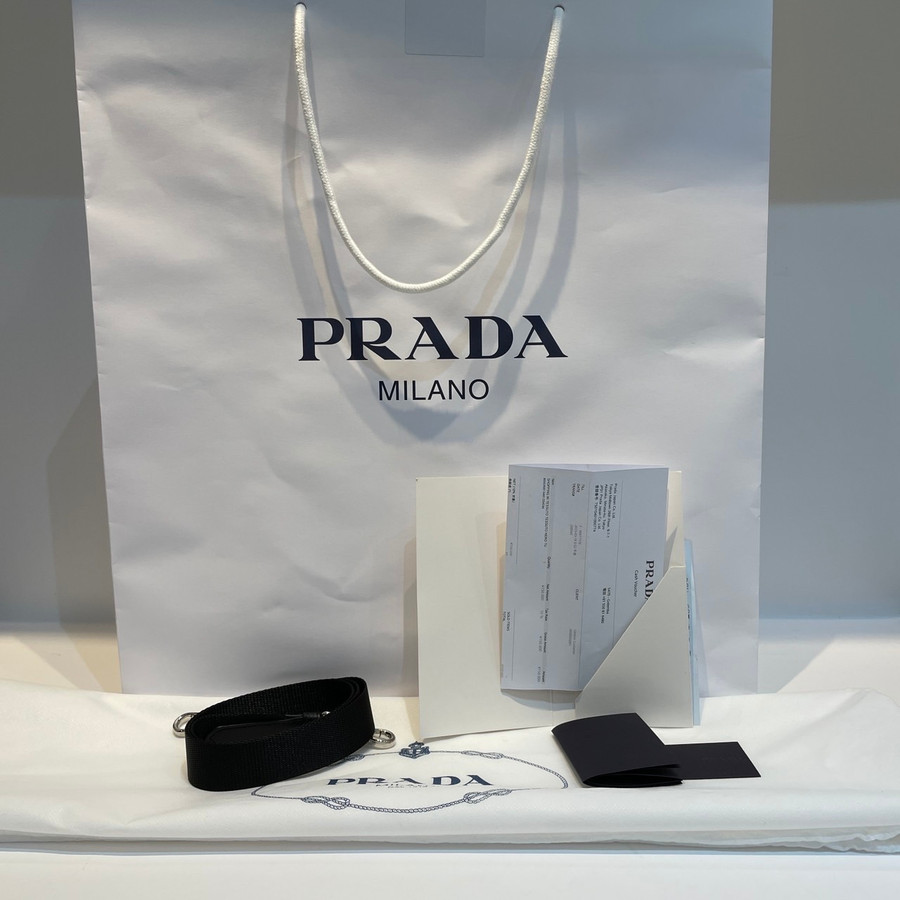 Prada Re-Nylon Tote Nylon Black SHW