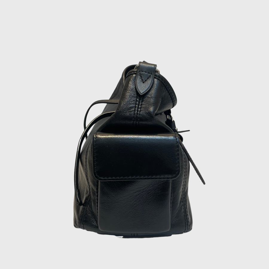 Louis Vuitton Carry All Cargo Vibe Lambskin Black SHW