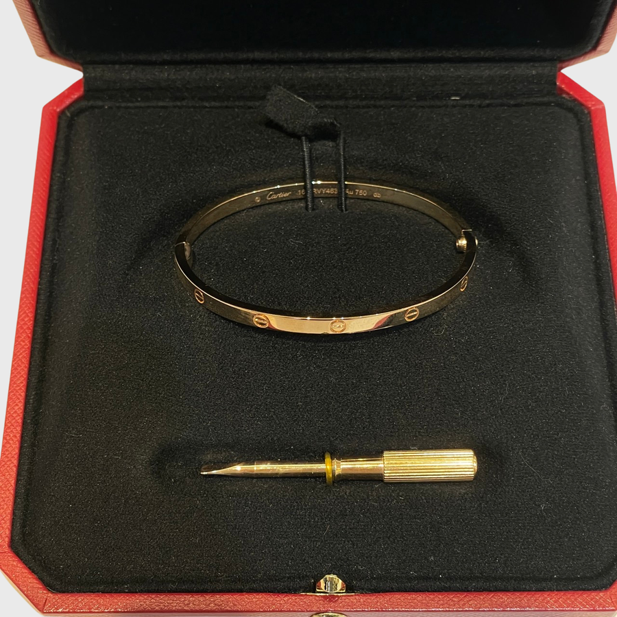 Cartier Love Bracelet Rose Gold RG