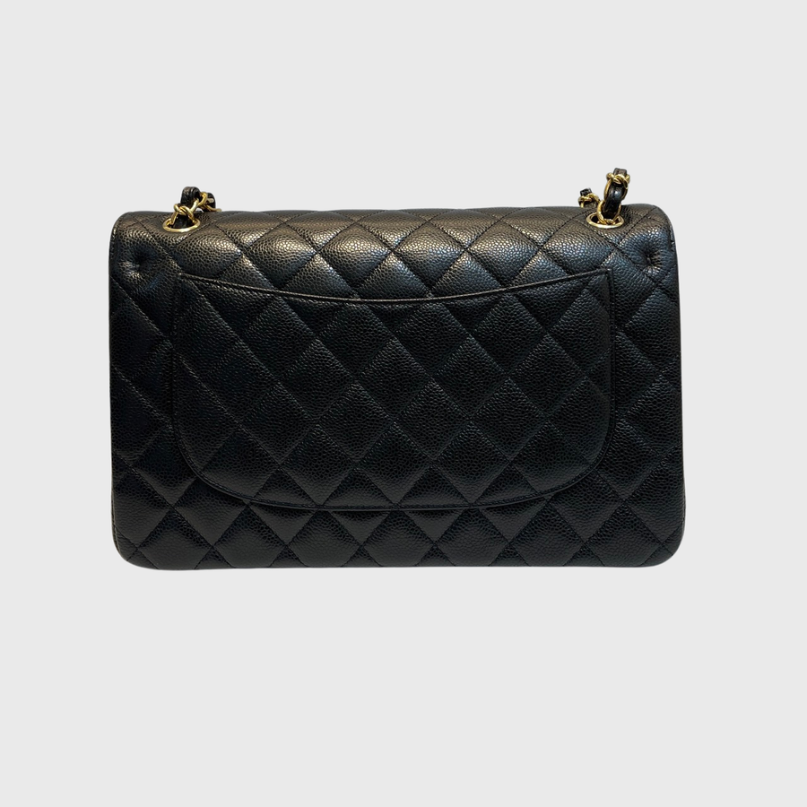 Chanel Chanel classic Caviar Black GHW