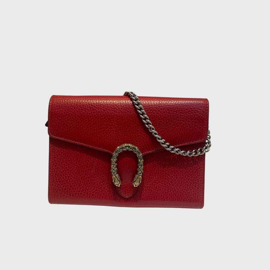 Gucci Dionysus Woc Calfskin Red SHW