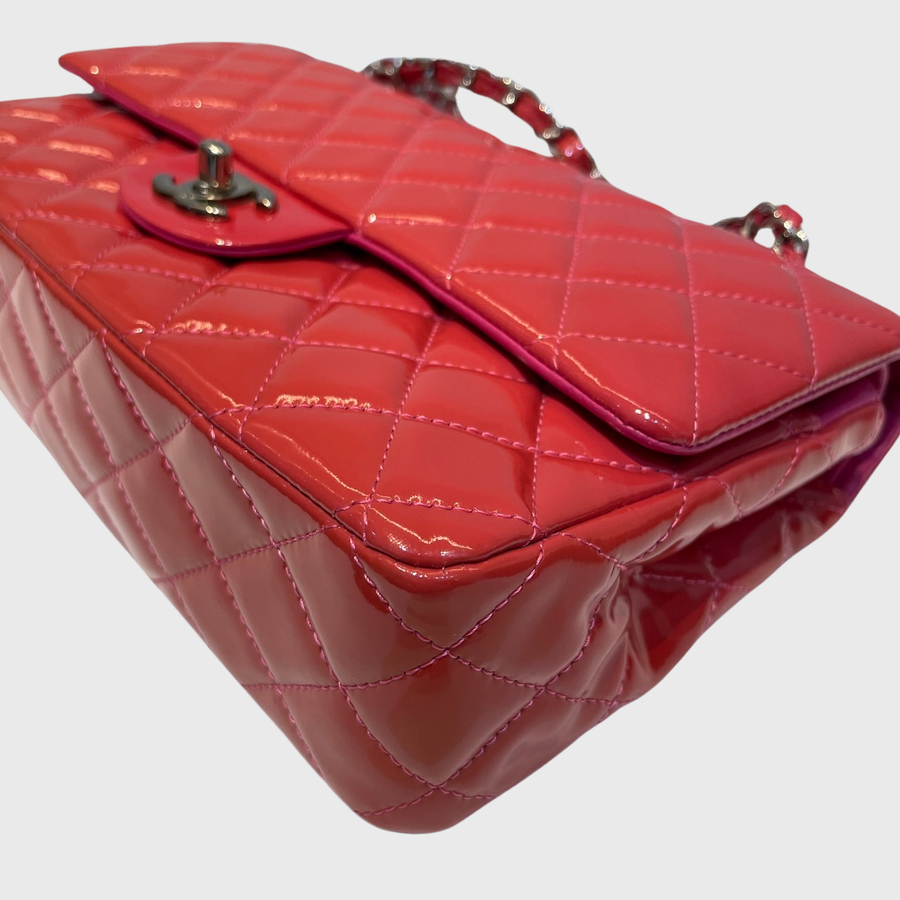 Chanel Classic Patent Pink SHW