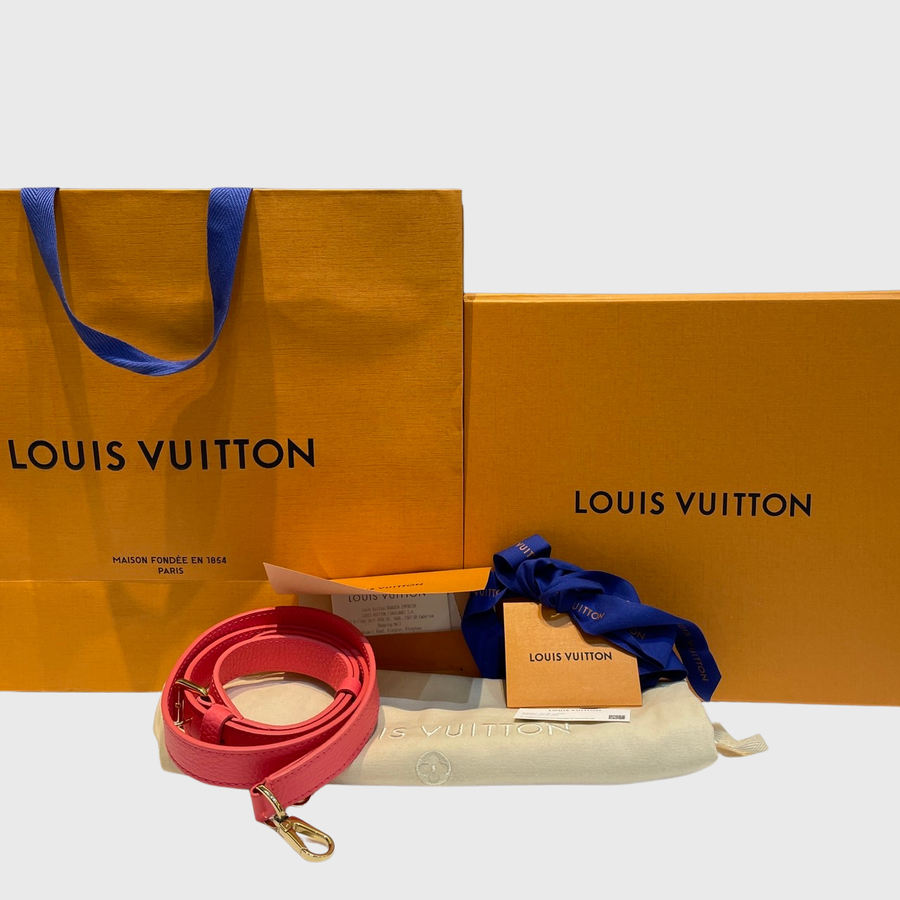Louis Vuitton Capucines Bag Calfskin Pink GHW