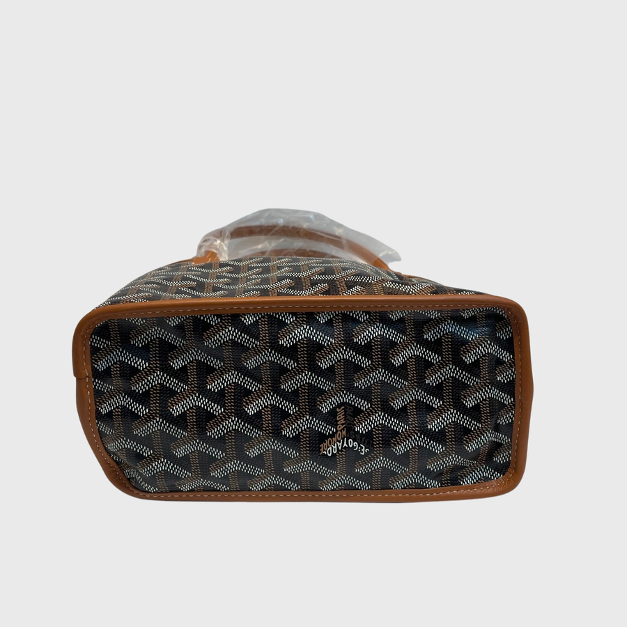 Goyard Anjou Mini Bag Canvas Brown SHW