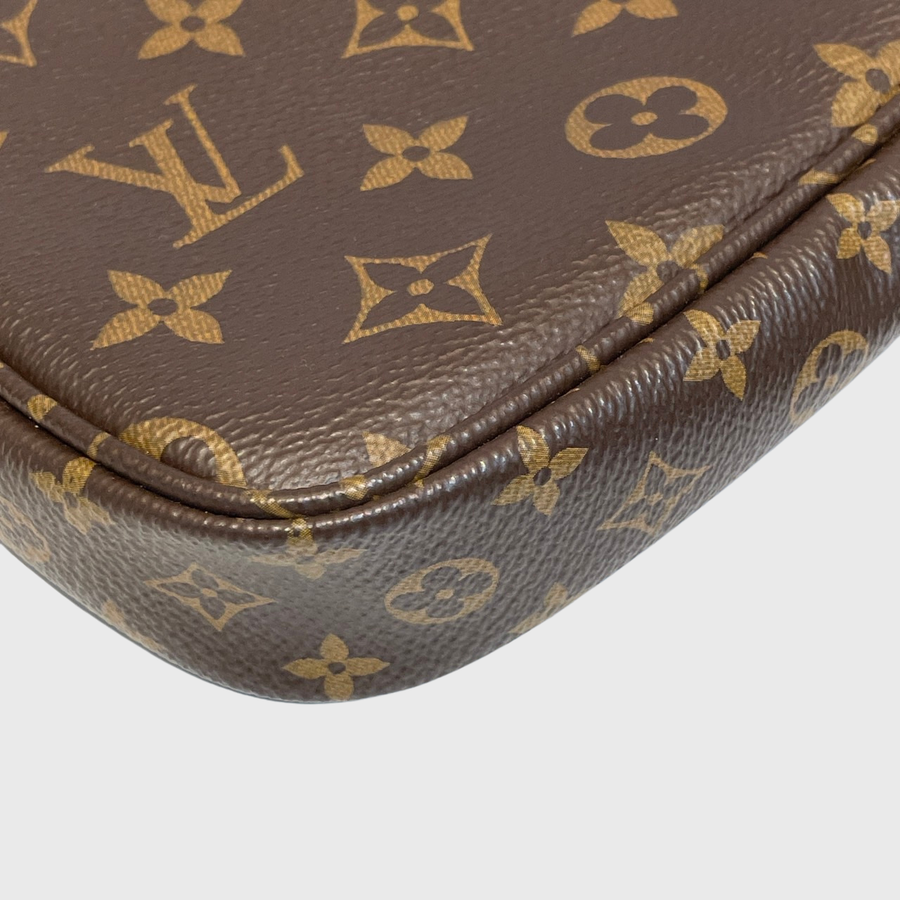 Louis Vuitton Multi Pochette Accessoires Canvas Brown GHW