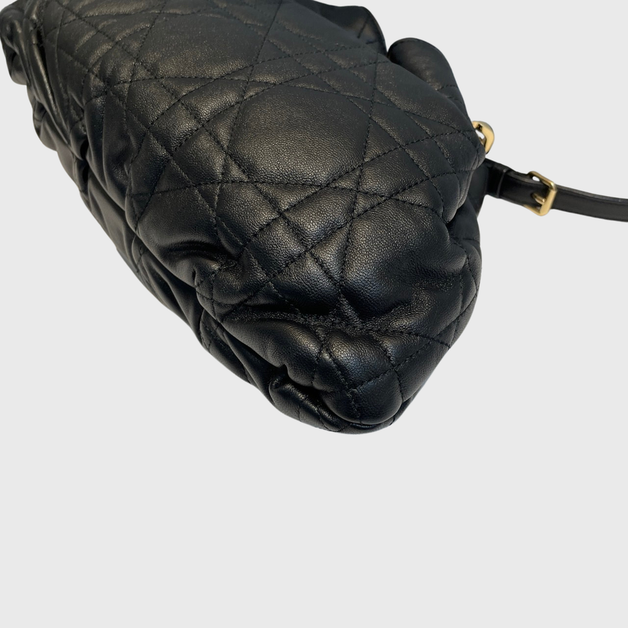 Christian Dior Ammi Ami Lambskin Black GHW