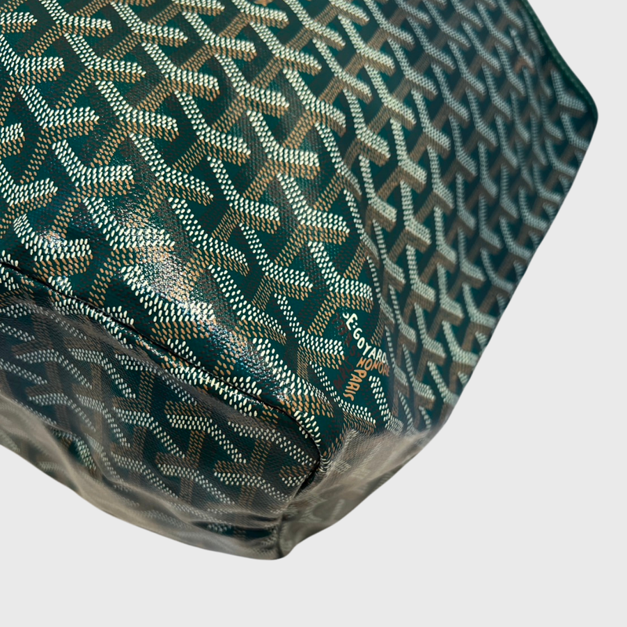 Goyard Saint Louis Tote Canvas Green SHW