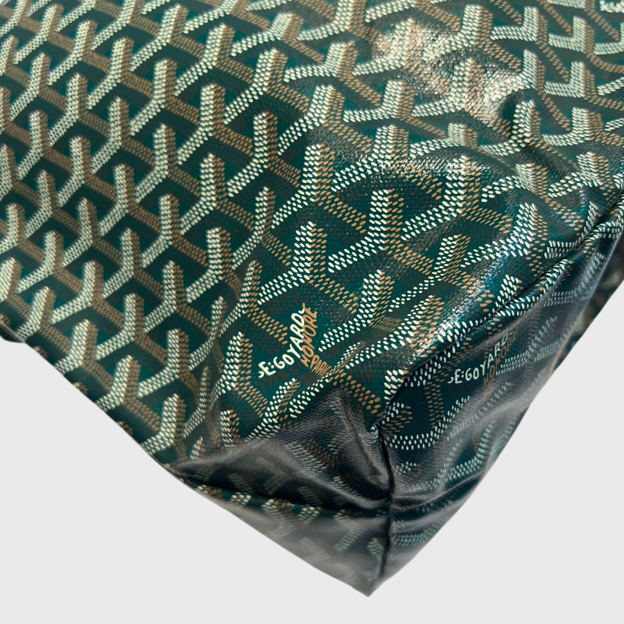 Goyard Saint Louis Tote Canvas Green SHW