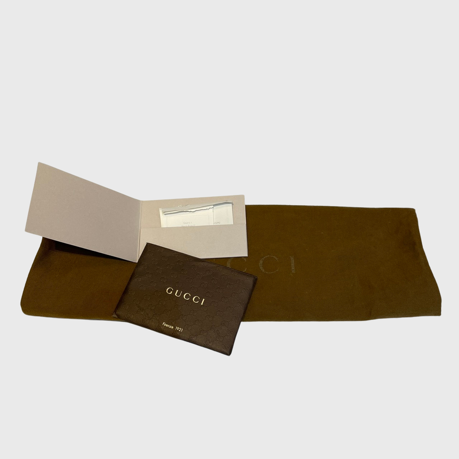 Gucci GG Suprame Messenger Canvas Brown SHW