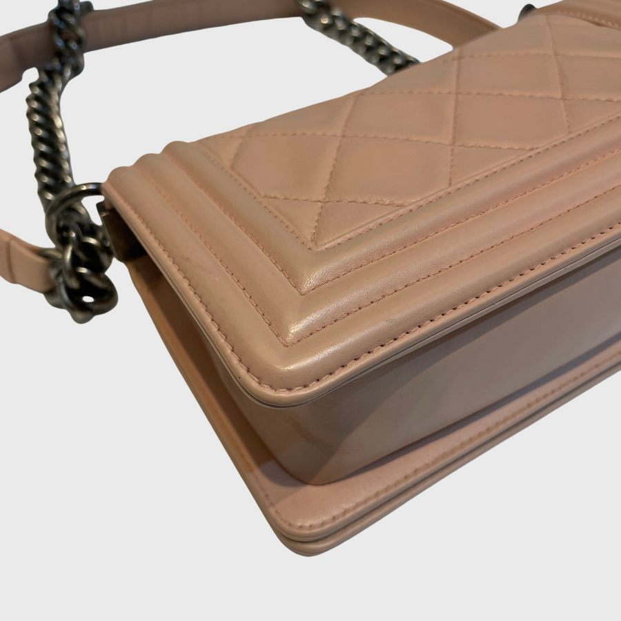 Chanel Boy Calfskin Pink MB