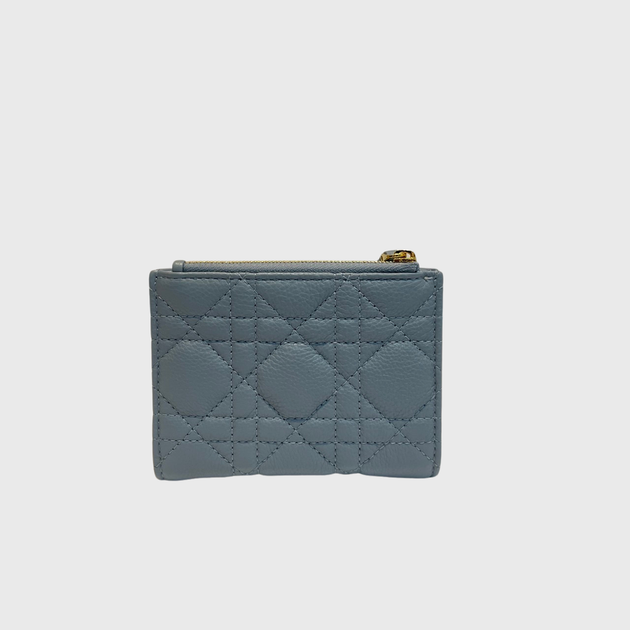 Christian Dior Caro Dahlia Calfskin Blue GHW