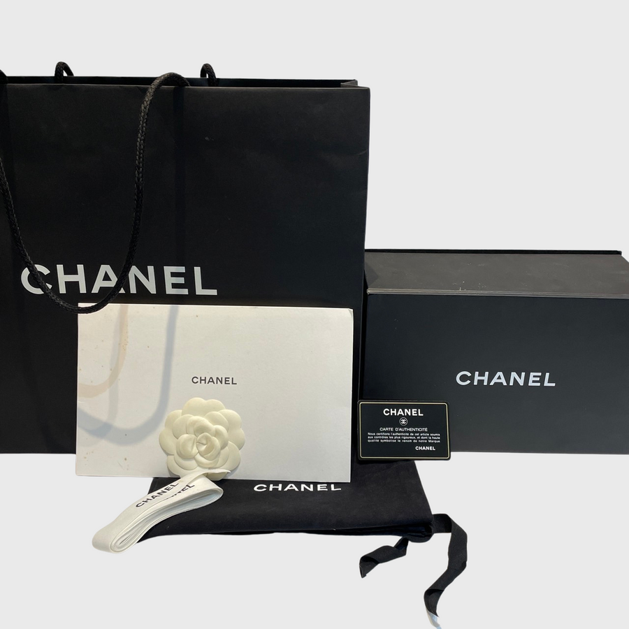 Chanel Boy Caviar Black RHW