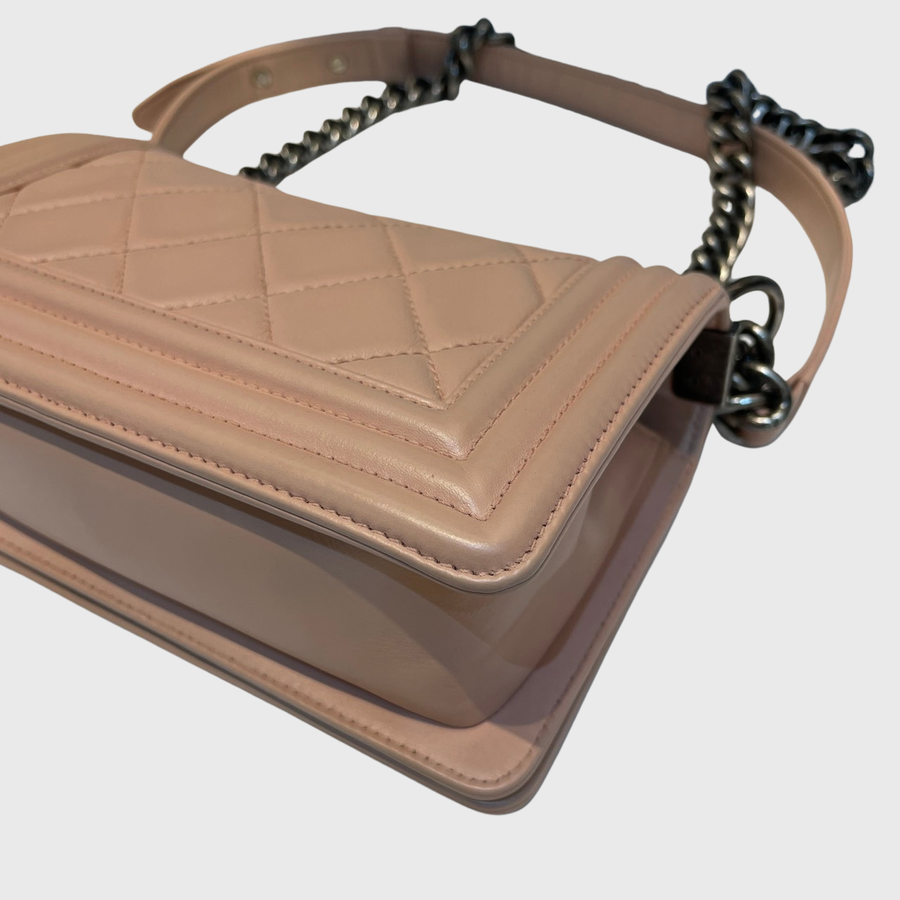 Chanel Boy Calfskin Pink MB
