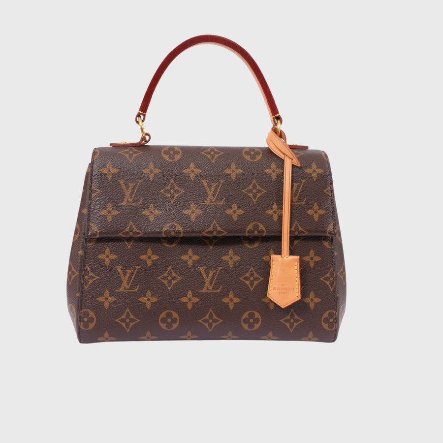 Louis Vuitton Clunny BB Canvas & Cowhide Brown MNG GHW