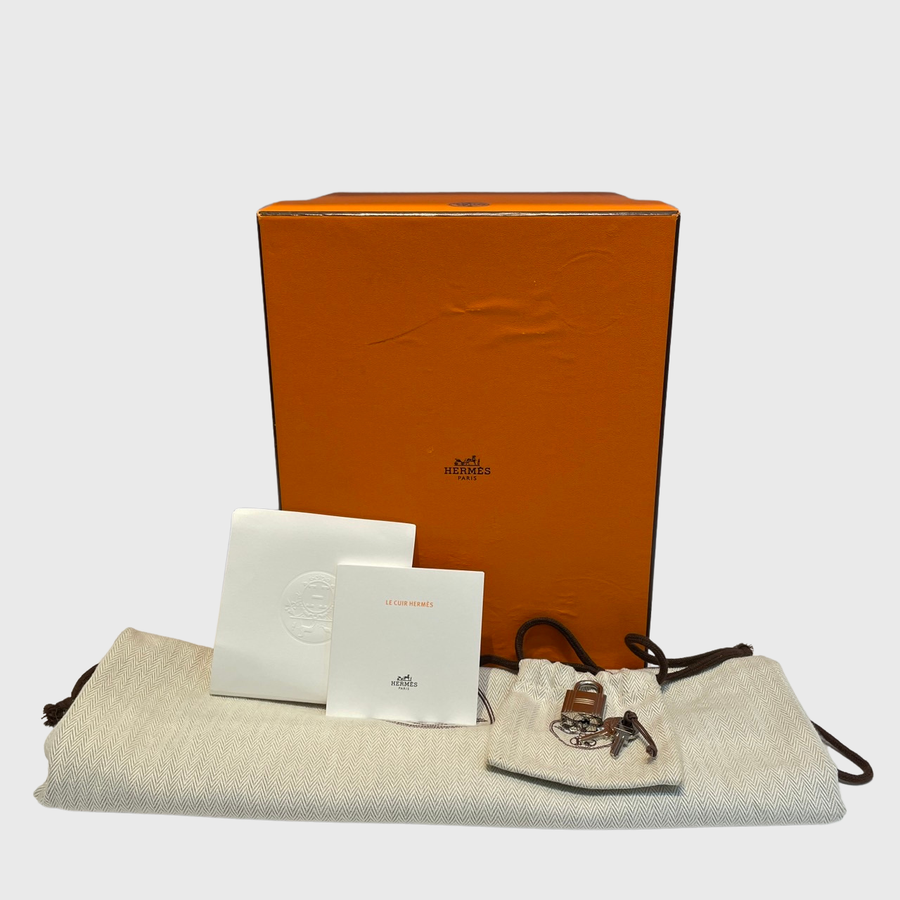 Hermes Picotin Gold Brown PHW