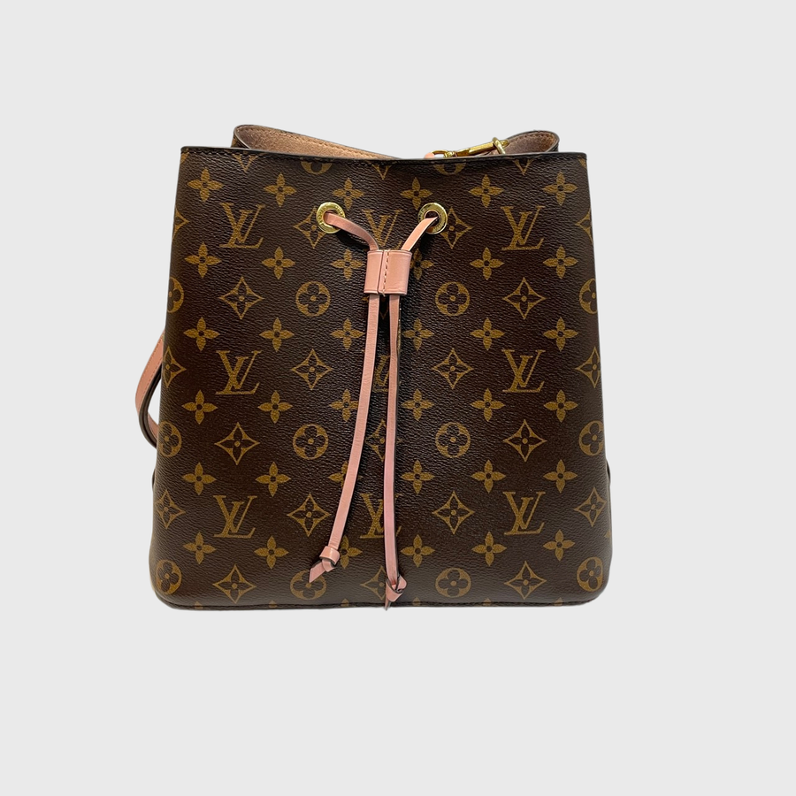 Louis Vuitton [Louis Vuitton] Neonoe Canvas Brown GHW