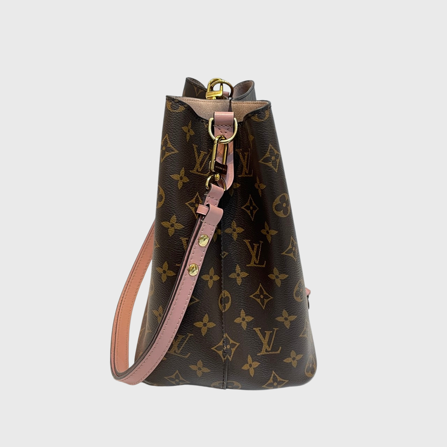 Louis Vuitton [Louis Vuitton] Neonoe Canvas Brown GHW