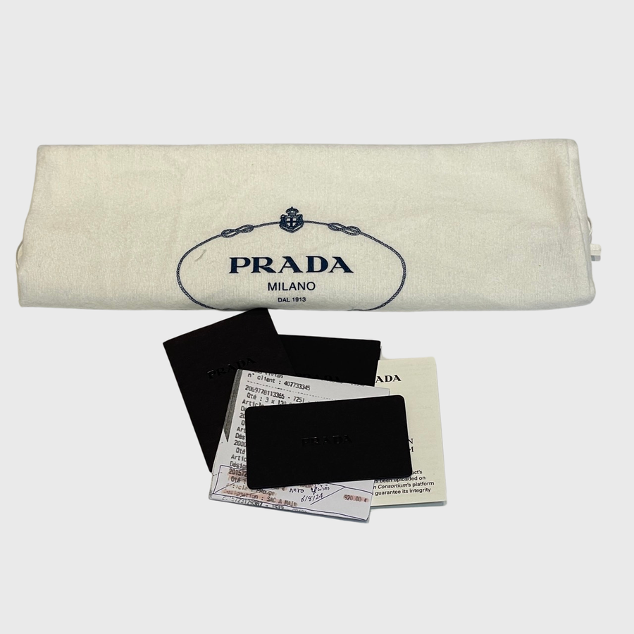 Prada Re-Edition 2000 Canvas Black SHW