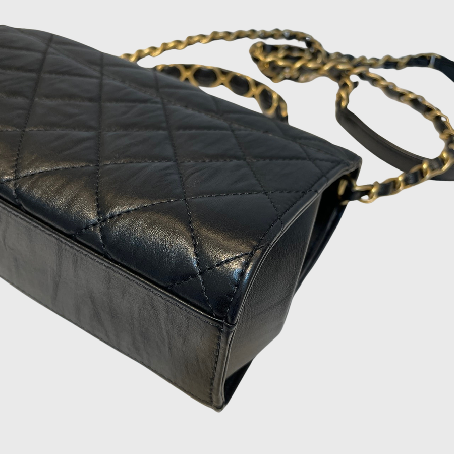 Chanel 3 Flap Bag Lambskin Black GHW