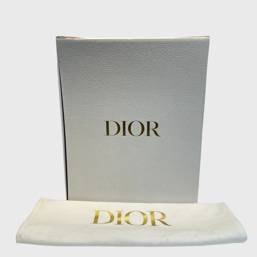 Christian Dior Lady Dior Bag Canvas Multicolor PG