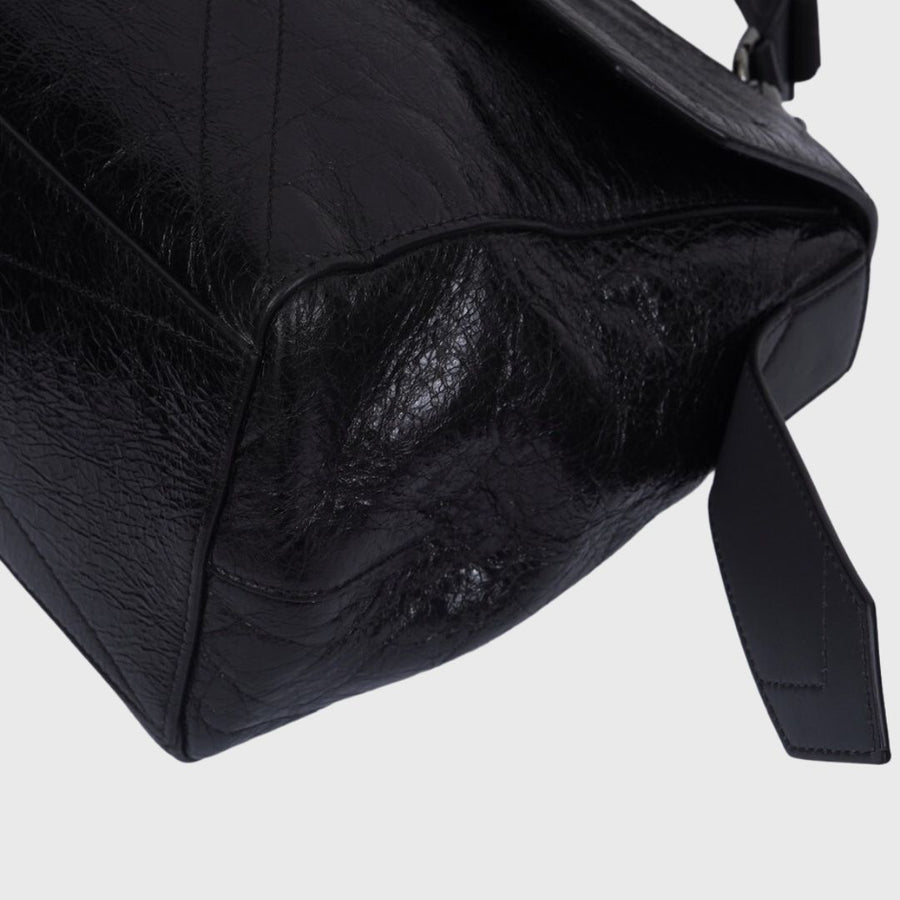 Givenchy ID bag Creased Patent Calfskin Black SHW