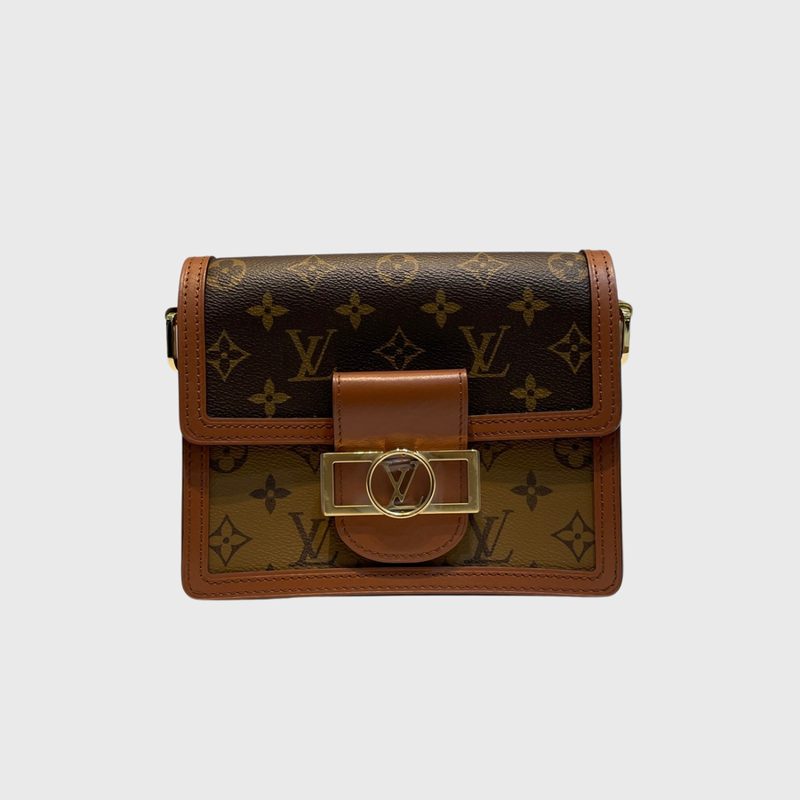 Louis Vuitton Dauphine Canvas Brown GHW