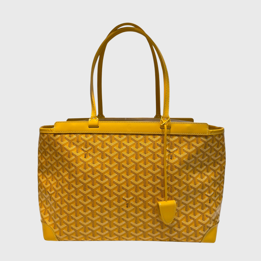 Goyard Bellechasse Bag Canvas Yellow