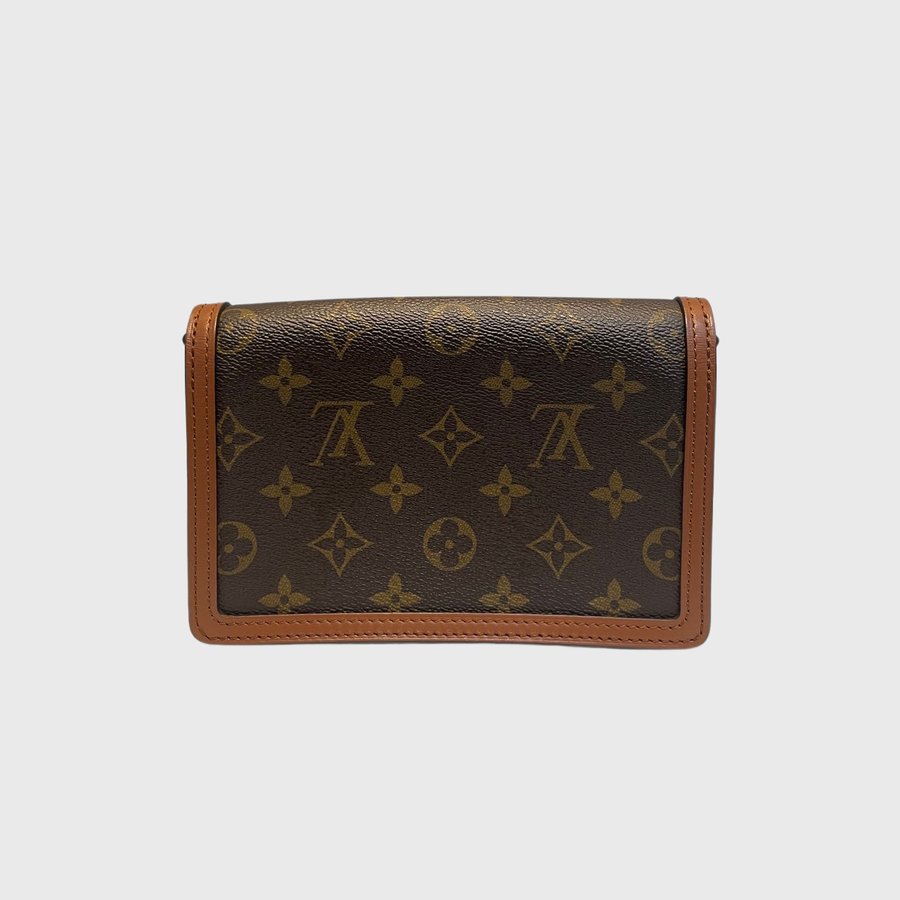 Louis Vuitton Dauphine Canvas Brown GHW