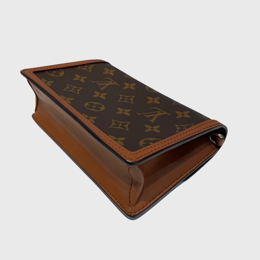 Louis Vuitton Dauphine Canvas Brown GHW