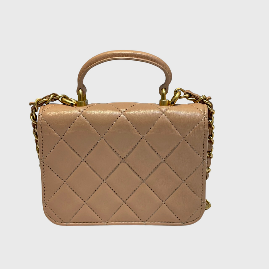 Chanel flap coin purse with chain hotsell