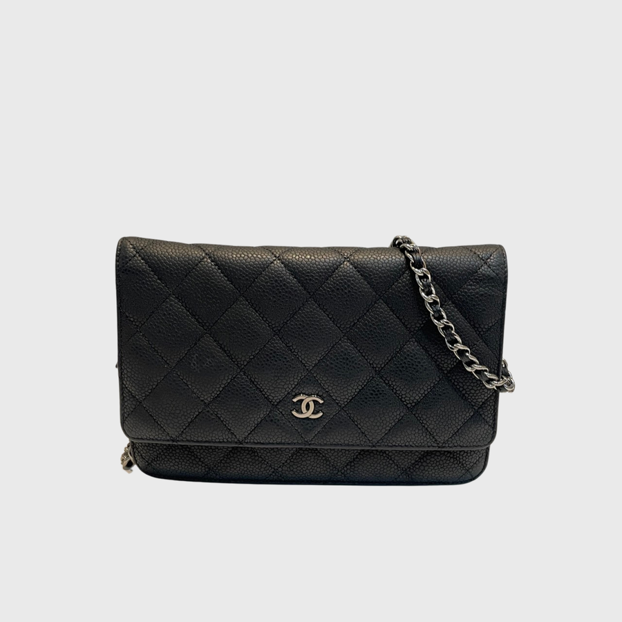 Chanel WOC Caviar Suede SHW