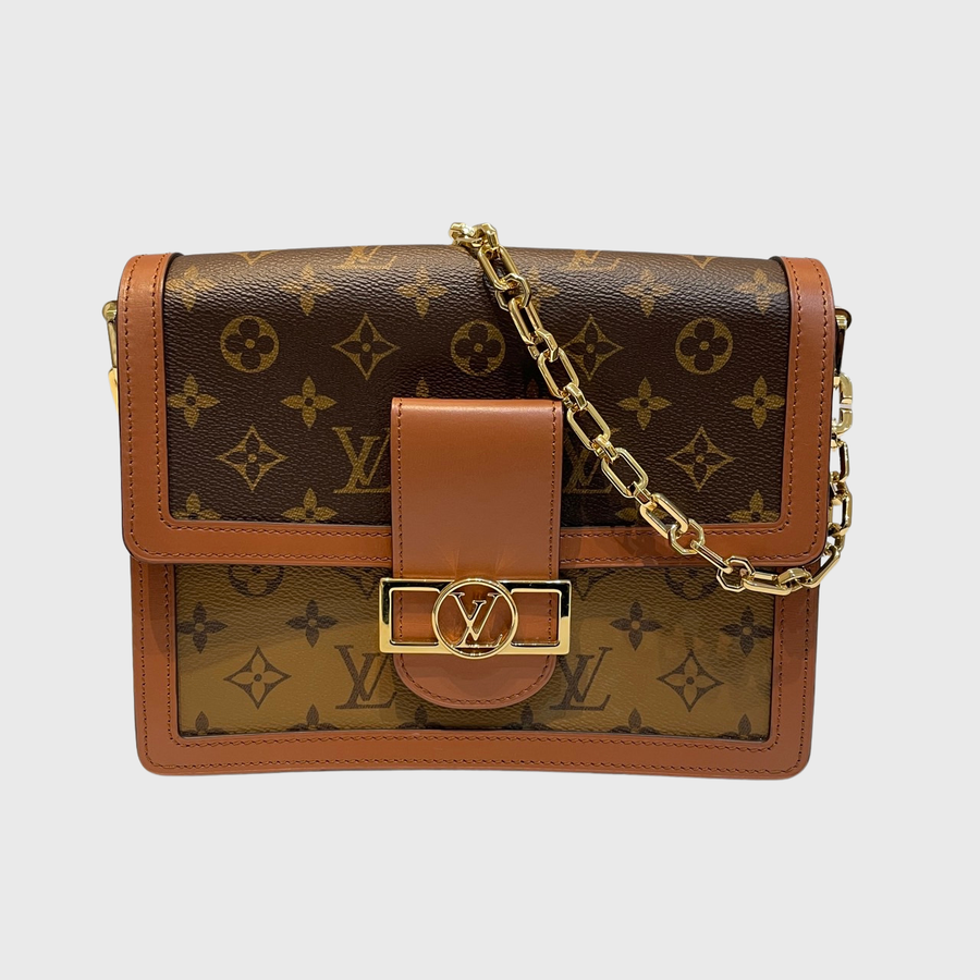 Louis Vuitton Dauphine Canvas Brown GHW