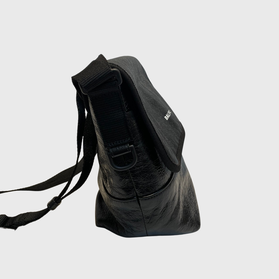 Balenciaga Agneau Arena Clutch Calfskin Blck MB