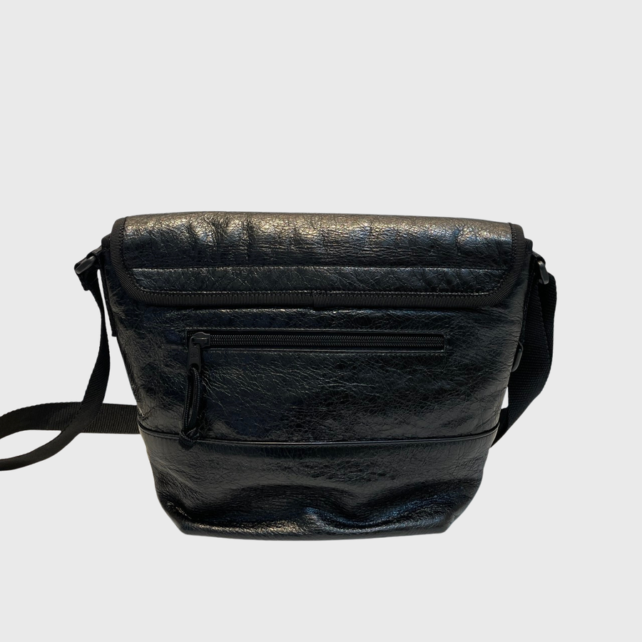 Balenciaga Agneau Arena Clutch Calfskin Blck MB