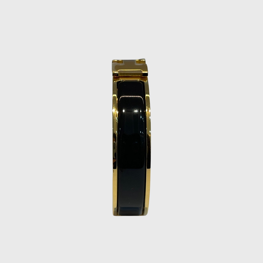 Hermes Clic Clac H Black GHW