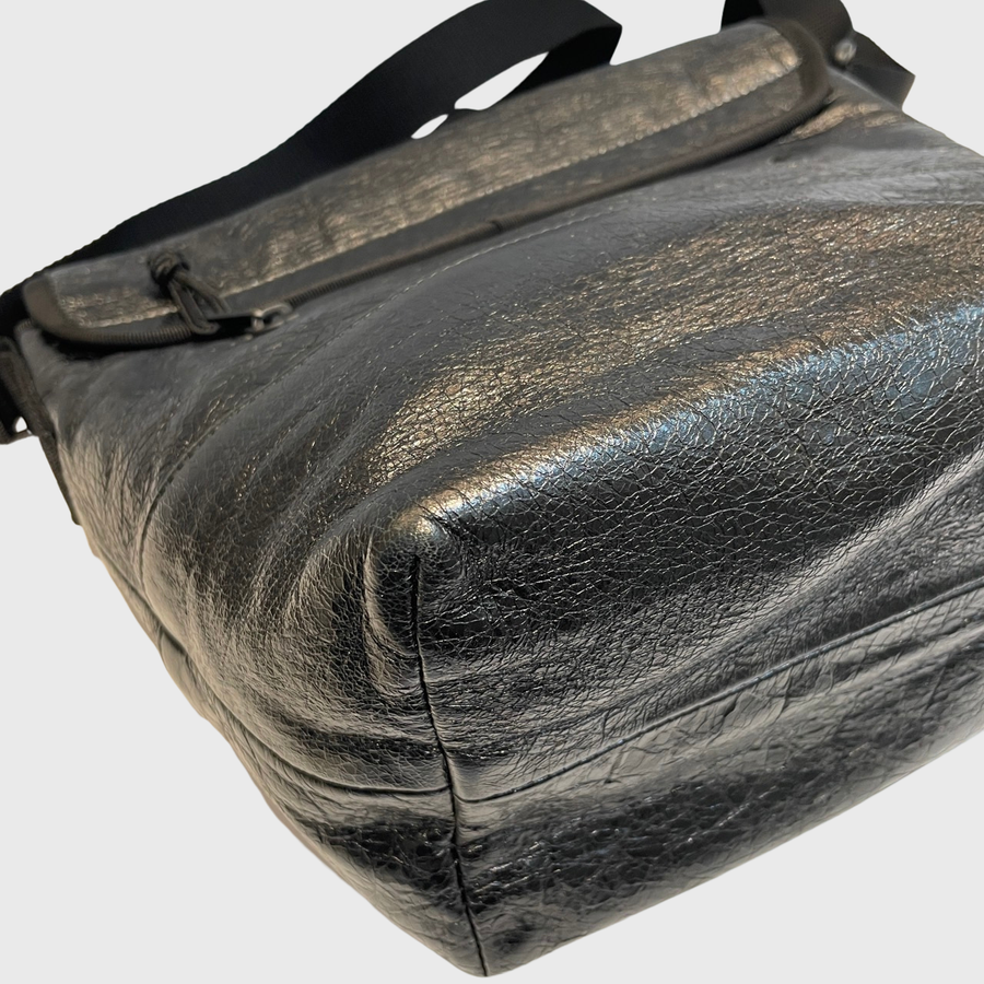 Balenciaga Agneau Arena Clutch Calfskin Blck MB