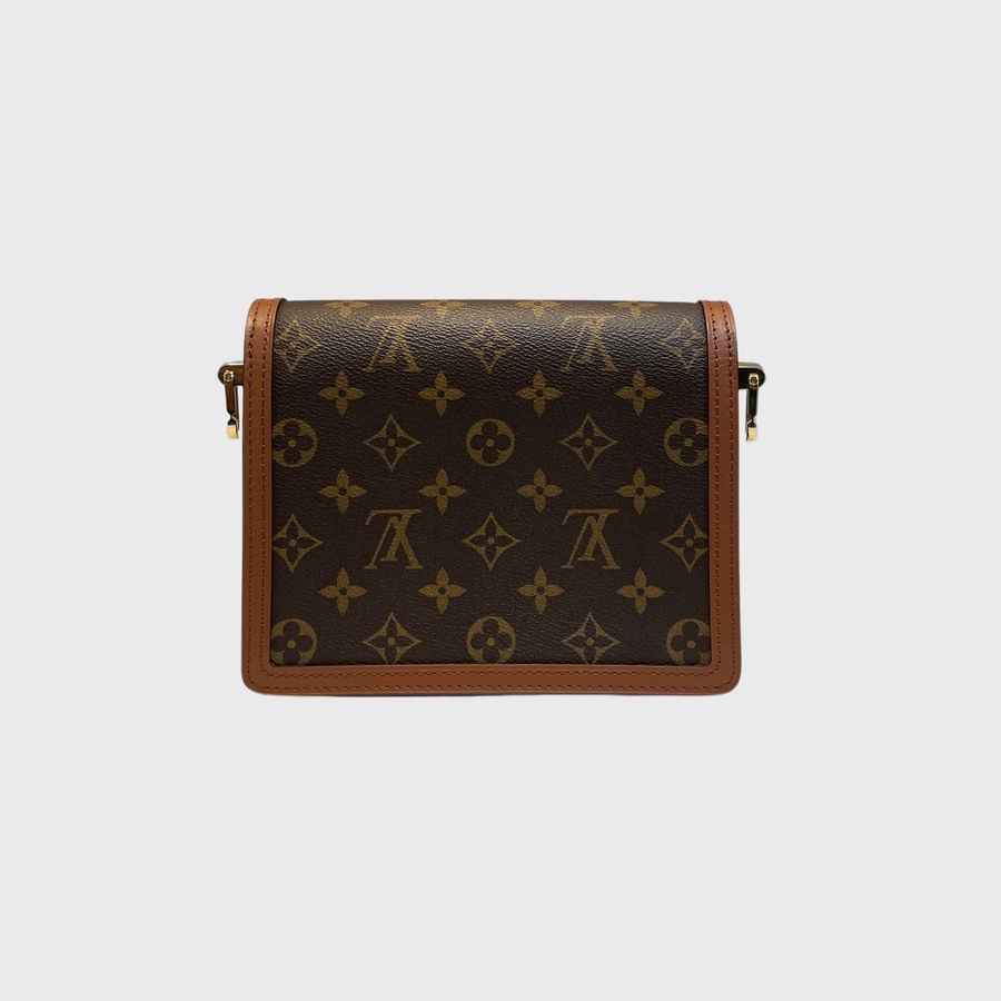 Louis Vuitton Dauphine Canvas Brown GHW