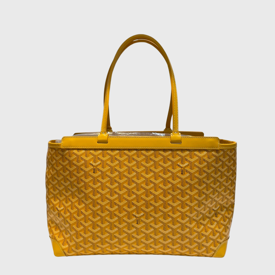Goyard Bellechasse Bag Canvas Yellow