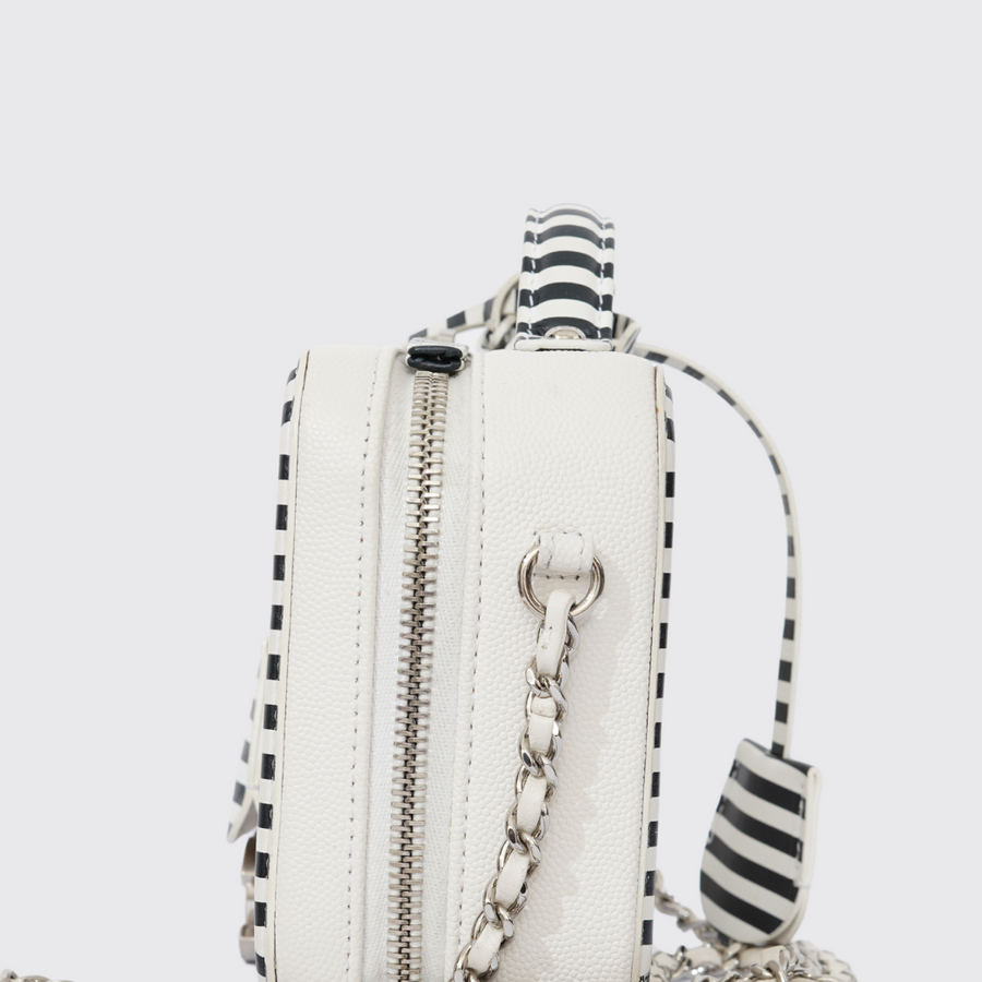 Chanel CC Filigree Vanity Case Bag
