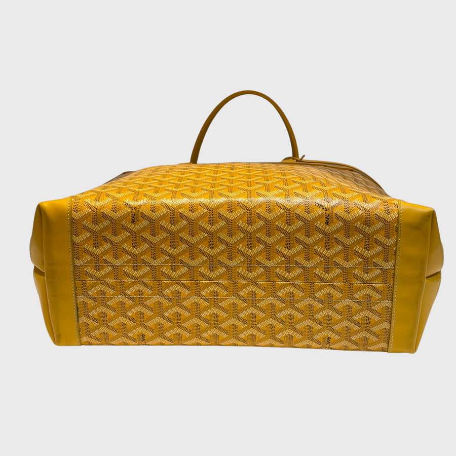 Goyard Bellechasse Bag Canvas Yellow