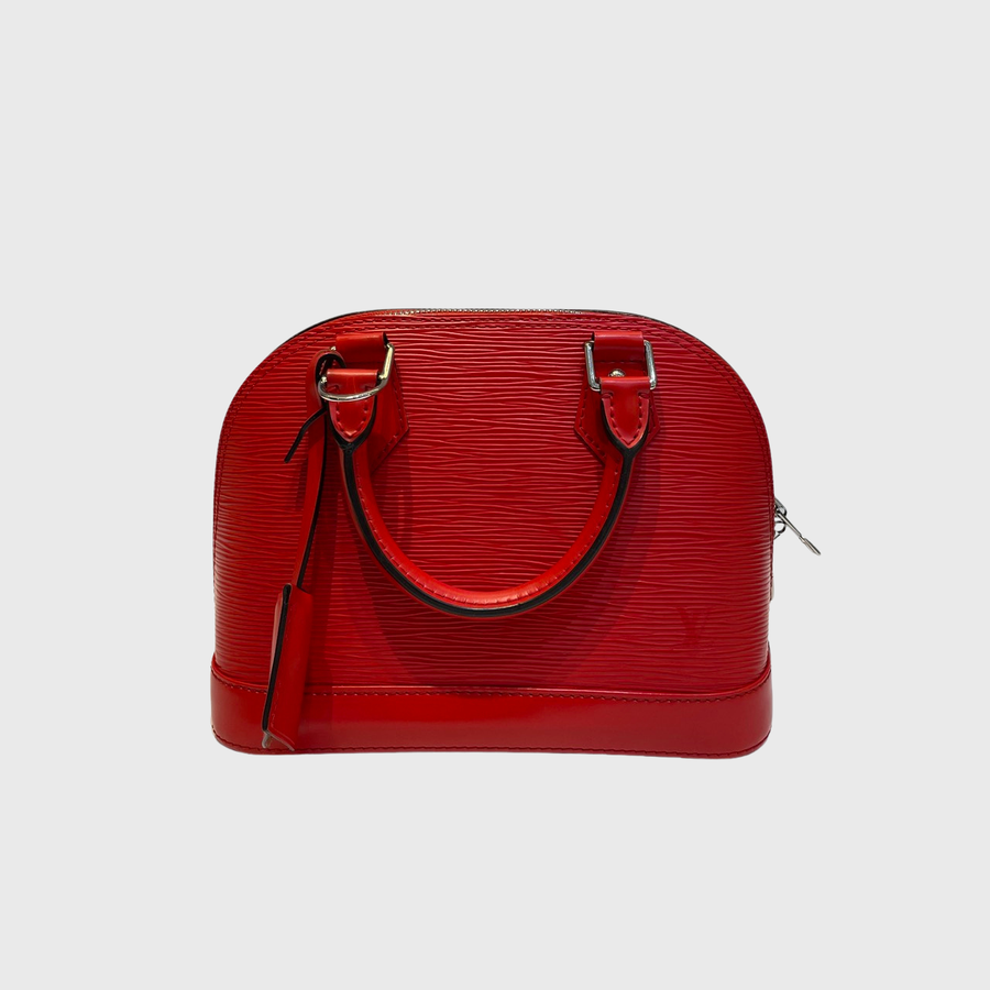 Louis Vuitton Alma Epi Leather Red SHW