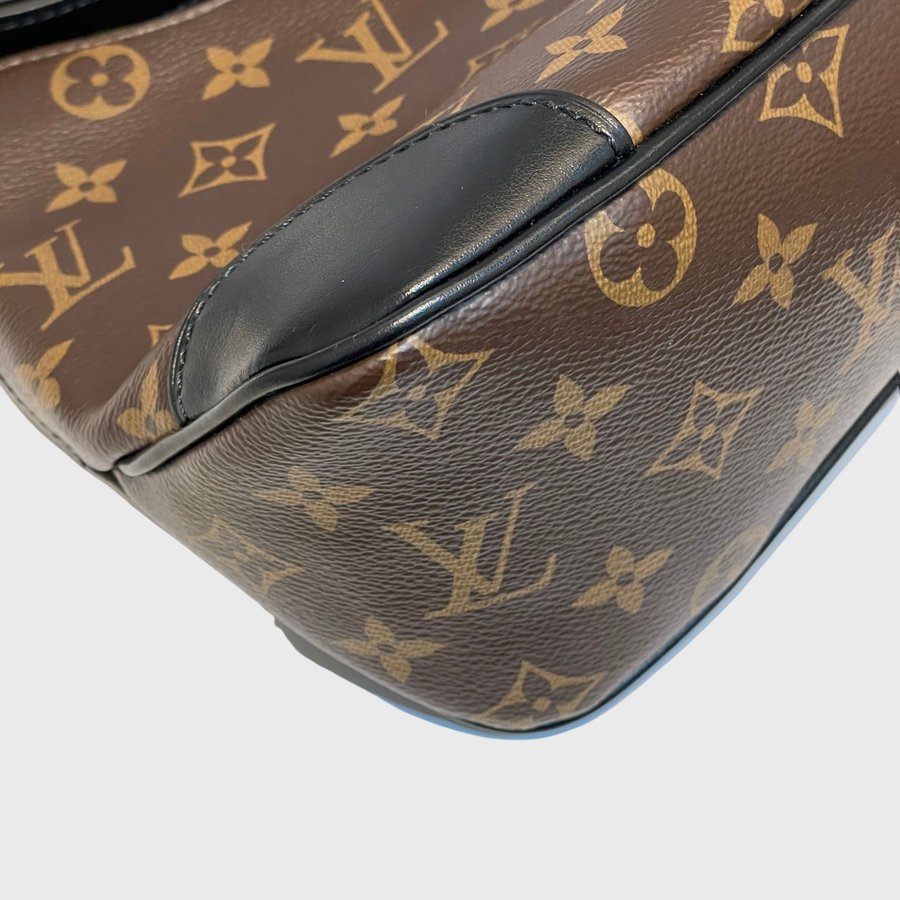 Louis Vuitton Boulogne Shoulder Bag Canvas Brown GHW