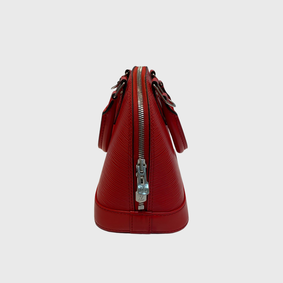 Louis Vuitton Alma Epi Leather Red SHW
