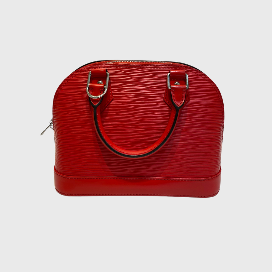 Louis Vuitton Alma Epi Leather Red SHW