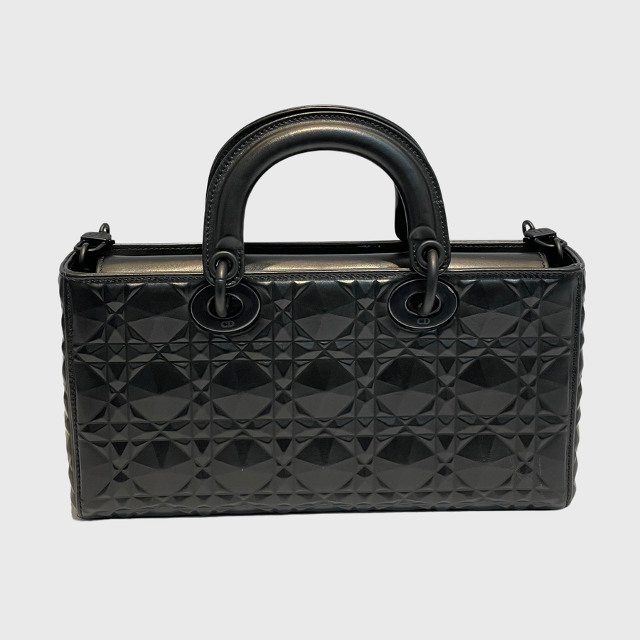 Christian Dior Lady D-Joy Lambskin Black BHW