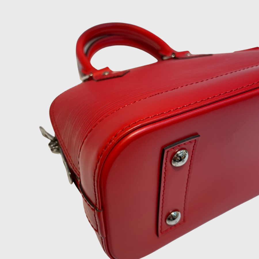 Louis Vuitton Alma Epi Leather Red SHW