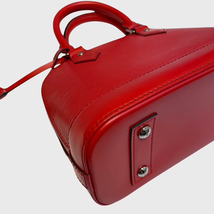 Louis Vuitton Alma Epi Leather Red SHW